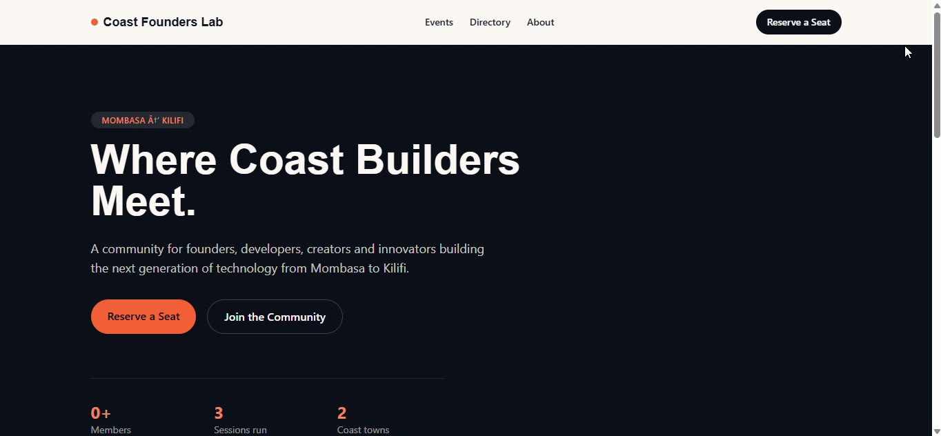 CheckME Solutions website preview